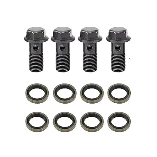 Banjo bolts with washers (M10x1,25)